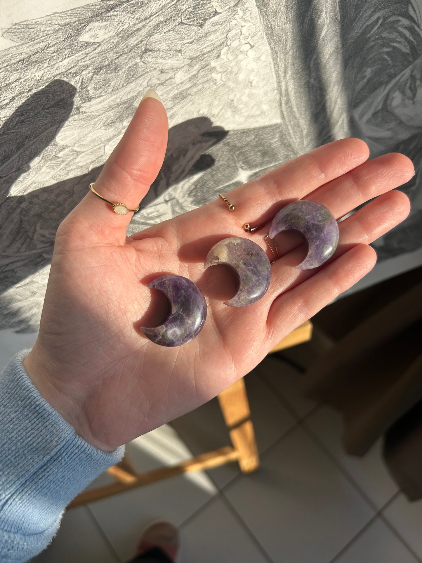 Lépidolite — Harmonie Mauve